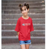 Study less Red Kids - Sukhiaatma Unisex Graphic Printed T-shirt